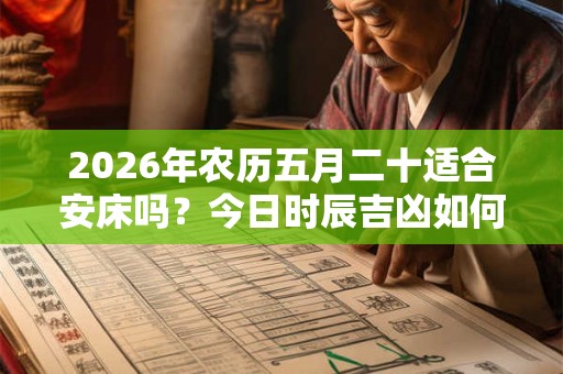 2026年农历五月二十适合安床吗?今日时辰吉凶如何? 2026年农历五月二十适合安床吗?今日时辰吉凶如何?