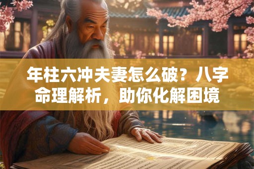 年柱六冲夫妻怎么破？八字命理解析，助你化解困境