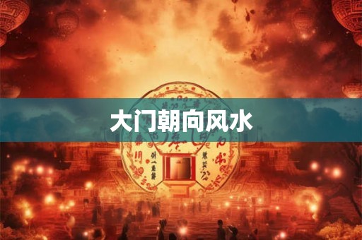 大门朝向风水