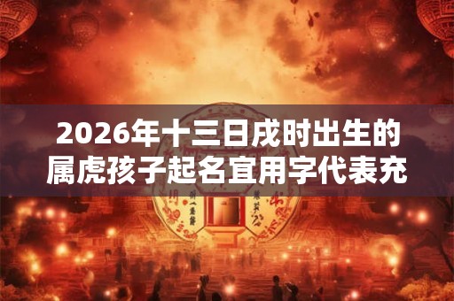 2026年十三日戌时出生的属虎孩子起名宜用字代表充满智慧