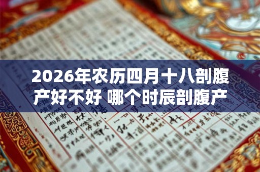 2026年农历四月十八剖腹产好不好 哪个时辰剖腹产好 2026年农历四月十八剖腹产好不好 哪个时辰剖腹产好
