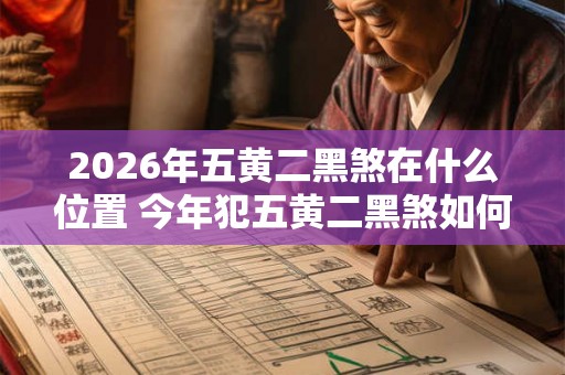 2026年五黄二黑煞在什么位置 今年犯五黄二黑煞如何化解 2026年五黄二黑煞在什么位置 今年犯五黄二黑煞如何化解
