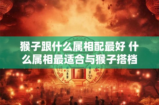 猴子跟什么属相配最好 什么属相最适合与猴子搭档