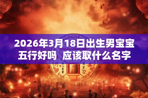 2026年3月18日出生男宝宝五行好吗  应该取什么名字
