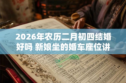 2026年农历二月初四结婚好吗 新娘坐的婚车座位讲究 2026年农历二月初四结婚好吗 新娘坐的婚车座位讲究