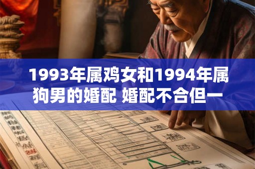 1993年属鸡女和1994年属狗男的婚配 婚配不合但一起工作合适 1993年属鸡女和1994年属狗男的婚配 婚配不合但一起工作合适