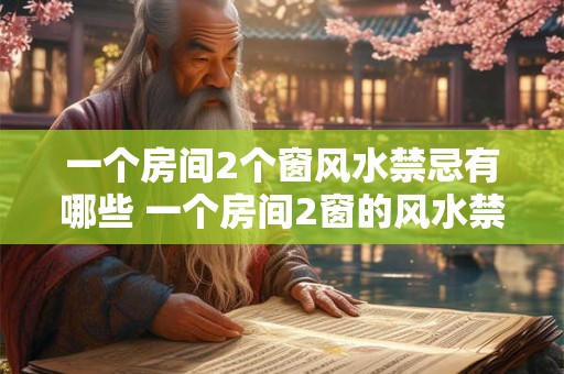 一个房间2个窗风水禁忌有哪些 一个房间2窗的风水禁忌