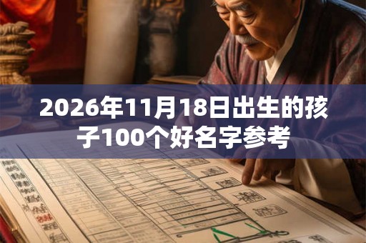 2026年11月18日出生的孩子100个好名字参考