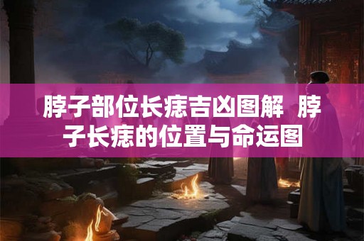 脖子部位长痣吉凶图解  脖子长痣的位置与命运图
