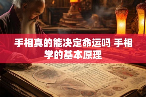 手相真的能决定命运吗 手相学的基本原理 手相真的能决定命运吗 手相学的基本原理