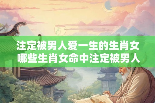 注定被男人爱一生的生肖女 哪些生肖女命中注定被男人爱一生