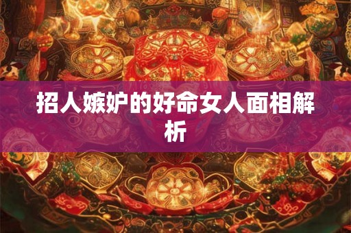 招人嫉妒的好命女人面相解析
