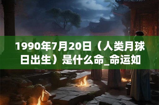 1990年7月20日（人类月球日出生）是什么命_命运如何