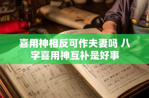 喜用神相反可作夫妻吗 八字喜用神互补是好事
