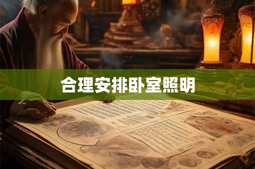 合理安排卧室照明