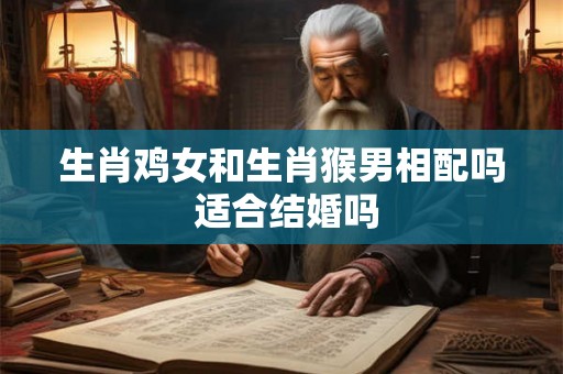 生肖鸡女和生肖猴男相配吗 适合结婚吗