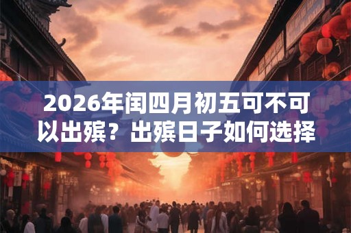 2026年闰四月初五可不可以出殡？出殡日子如何选择？