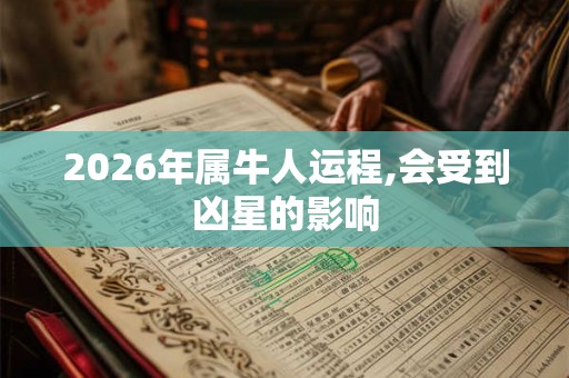 2026年属牛人运程,会受到凶星的影响 2026年属牛人运程,会受到凶星的影响