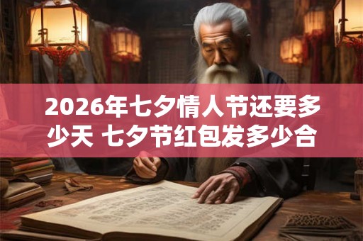2026年七夕情人节还要多少天 七夕节红包发多少合适