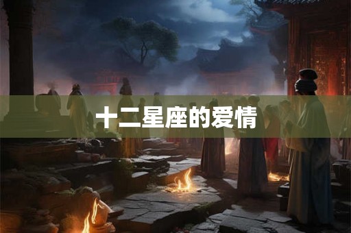 十二星座的爱情
