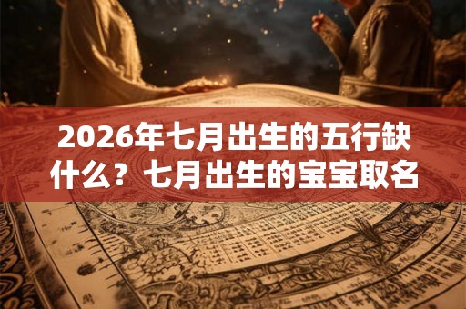 2026年七月出生的五行缺什么？七月出生的宝宝取名