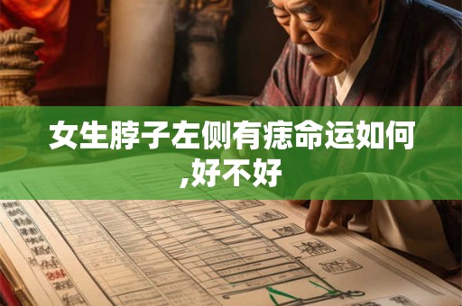 女生脖子左侧有痣命运如何,好不好 女生脖子左侧有痣命运如何,好不好