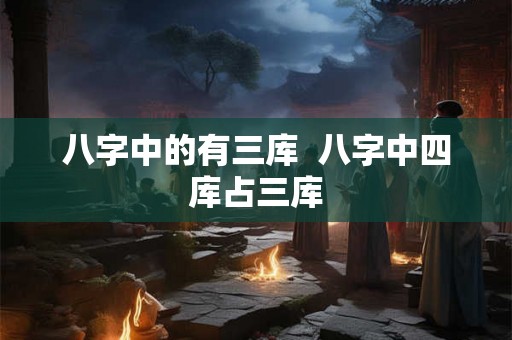 八字中的有三库 八字中四库占三库 八字中的有三库 八字中四库占三库