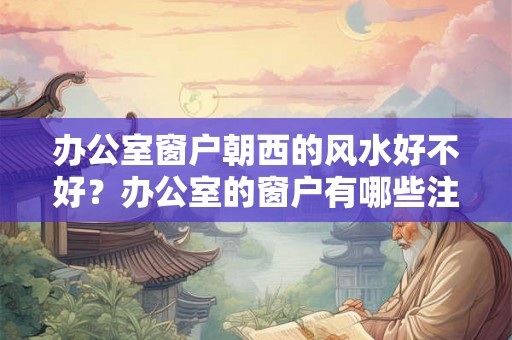 办公室窗户朝西的风水好不好？办公室的窗户有哪些注意事项？