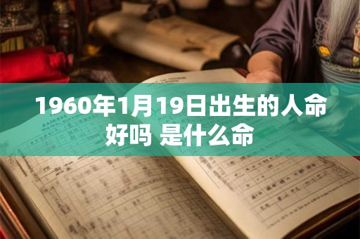 1960年1月19日出生的人命好吗 是什么命