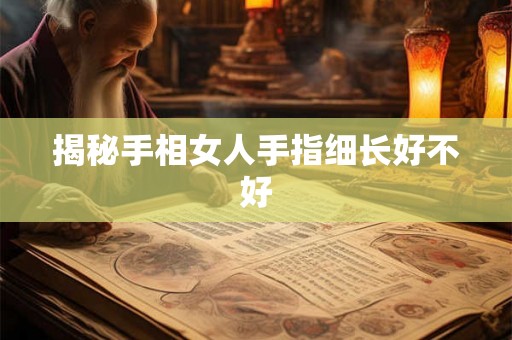 揭秘手相女人手指细长好不好