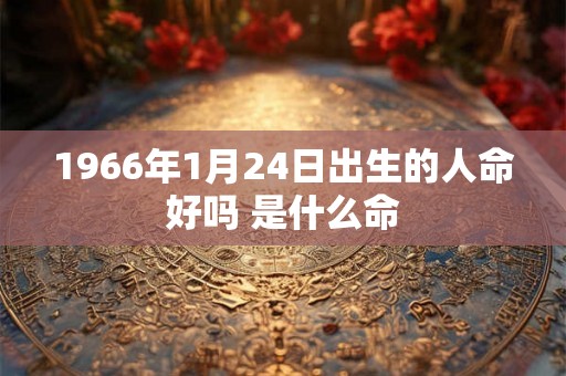 1966年1月24日出生的人命好吗 是什么命