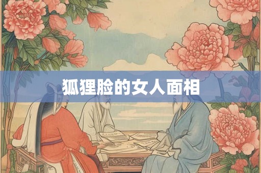 狐狸脸的女人面相 狐狸脸的女人面相