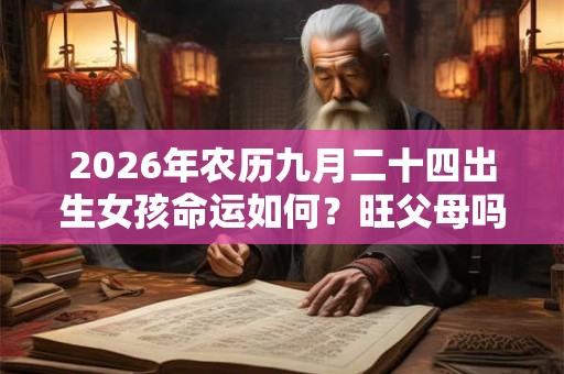 2026年农历九月二十四出生女孩命运如何？旺父母吗？