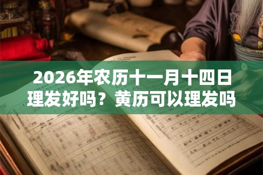 2026年农历十一月十四日理发好吗？黄历可以理发吗？