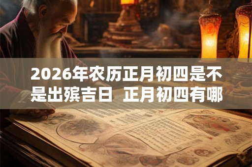 2026年农历正月初四是不是出殡吉日  正月初四有哪些习俗