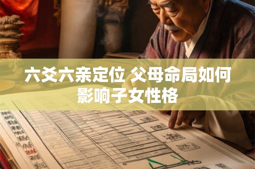 六爻六亲定位 父母命局如何影响子女性格