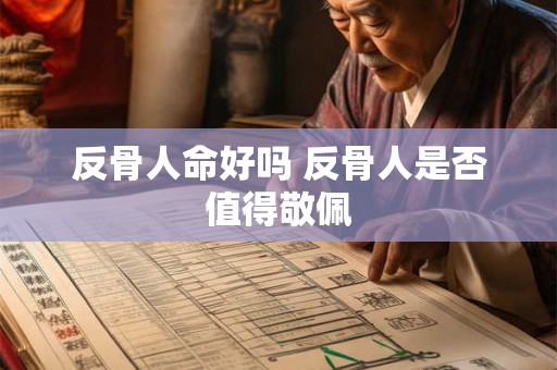 反骨人命好吗 反骨人是否值得敬佩 反骨人命好吗 反骨人是否值得敬佩