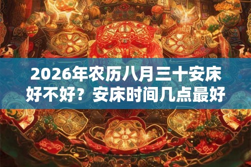 2026年农历八月三十安床好不好?安床时间几点最好? 2026年农历八月三十安床好不好?安床时间几点最好?