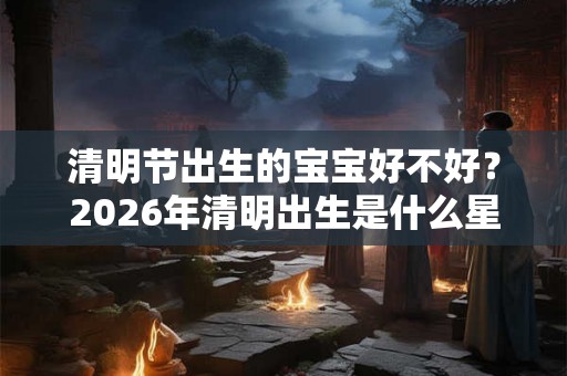 清明节出生的宝宝好不好？2026年清明出生是什么星座？