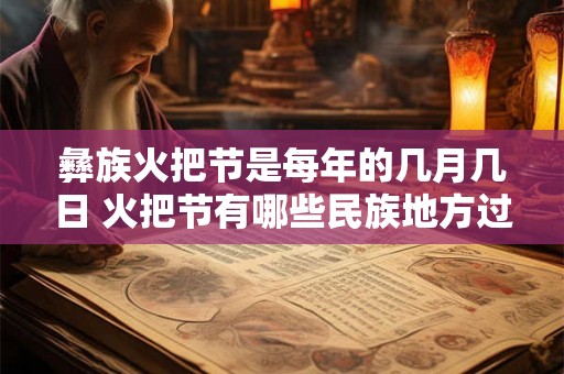 彝族火把节是每年的几月几日 火把节有哪些民族地方过