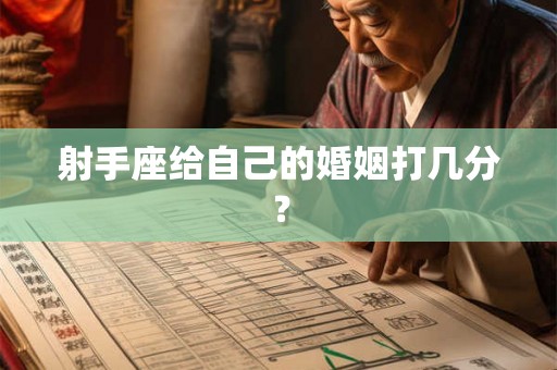 射手座给自己的婚姻打几分？