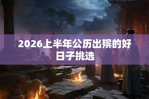2026上半年公历出殡的好日子挑选