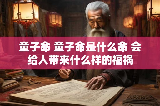 童子命 童子命是什么命 会给人带来什么样的福祸
