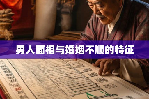 男人面相与婚姻不顺的特征 男人面相与婚姻不顺的特征