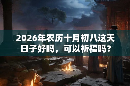 2026年农历十月初八这天日子好吗，可以祈福吗？