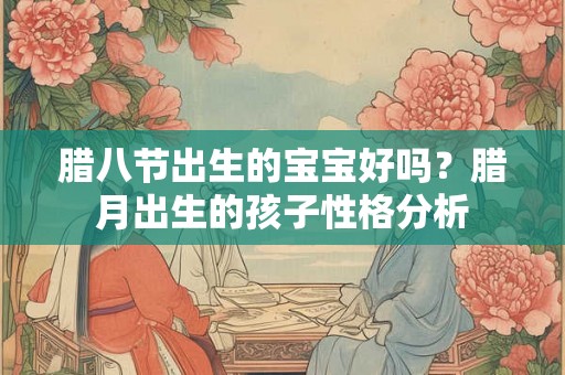 腊八节出生的宝宝好吗？腊月出生的孩子性格分析
