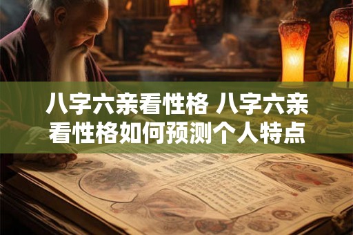 八字六亲看性格 八字六亲看性格如何预测个人特点