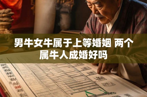 男牛女牛属于上等婚姻 两个属牛人成婚好吗