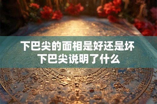 下巴尖的面相是好还是坏 下巴尖说明了什么