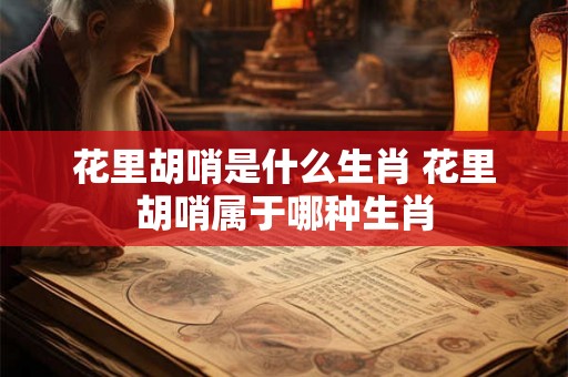 花里胡哨是什么生肖 花里胡哨属于哪种生肖